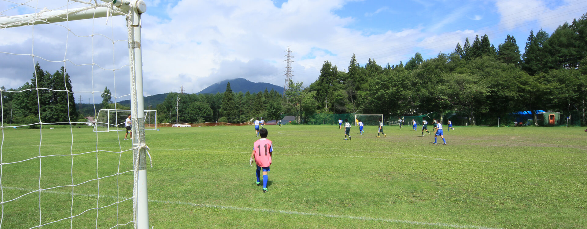 少年サッカー合宿