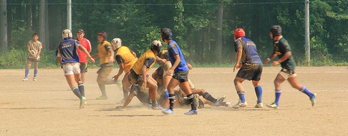 岳園荘　夏季合宿02